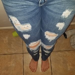 Distressed Jean's